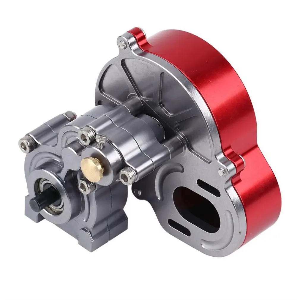 

Пыленепроницаемая коробка передач для моделей автомобилей Axial Scx10, пульт дистанционного управления, обновленные металлические аксессуары