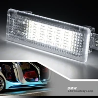 2x led interior door courtesy welcome light for bmw e81 e87 e87n e88 e60 e63 e90 e92 e93 x1 x3 x5 x6 z4 m3 m5 car parking lamp