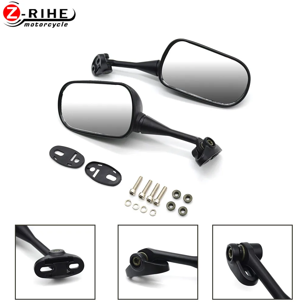 Мотоциклетные аксессуары боковое зеркало алюминиевые круглые зеркала заднего