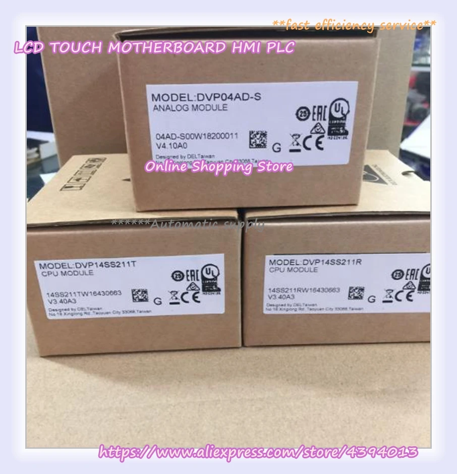 DVP04AD-S DVP04DA-S DVP06AD-S DVP06XA-S DVP04TC-S DVP04PT-S Дельта ПЛК Новый аналоговый модуль |