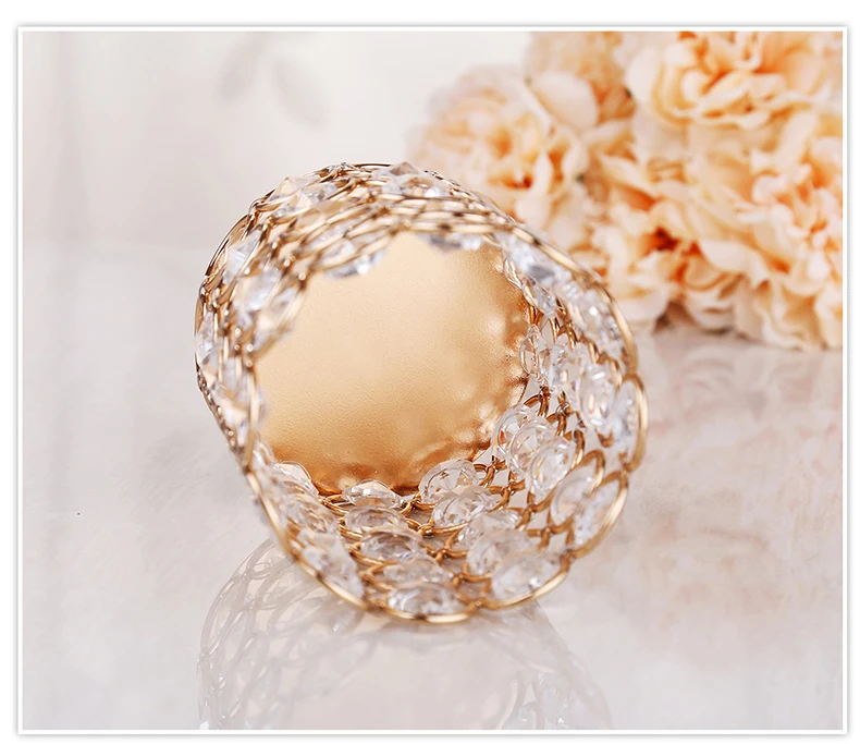 Органайзер для кистей макияжа ANGNYA держатель ручек золотистого/серебристого