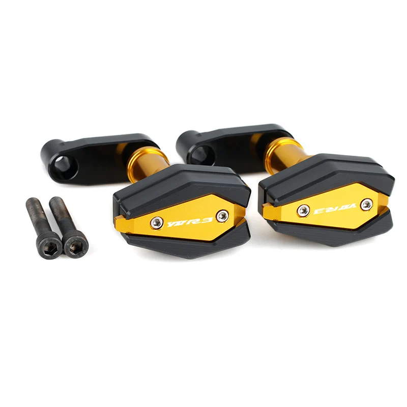 YZF R3 мото рамка ползунок Краш протектор для Yamaha Рамка слайдер алюминиевый