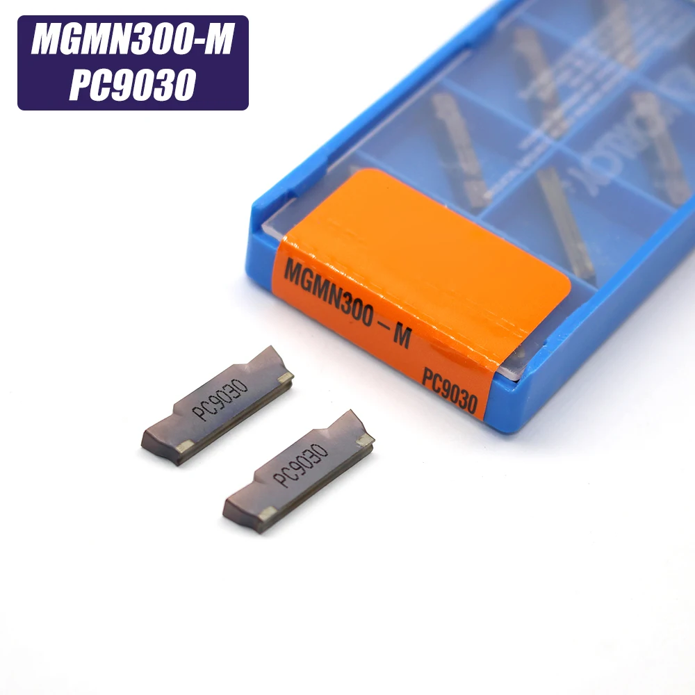 10 шт. MGMN300 M PC9030 токарные инструменты твердосплавные вставки MGMN 300 токарный станок