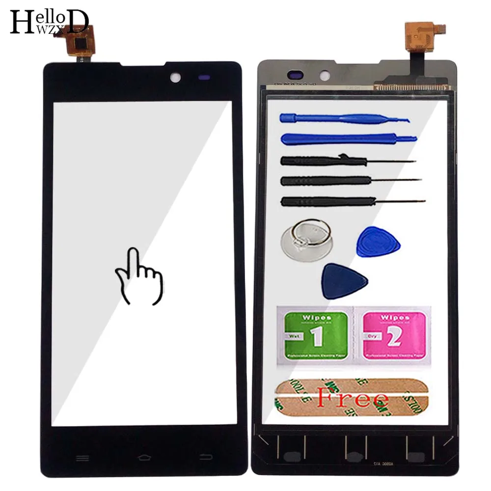 

Сенсорный экран для Archos 50, неоновый сенсорный экран, дигитайзер, панель, переднее стекло, объектив, сменные инструменты, 3 м, клей, салфетки