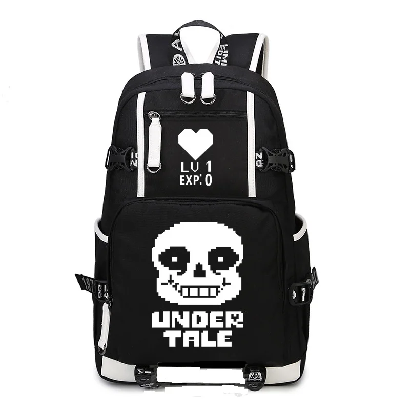 Sans UNDERTALE рюкзак Многофункциональный USB зарядка backpa для подростков мужчин wo