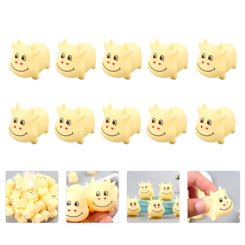 

12pcs Ox Shape Squeezing Anxiety Relief Funny Squeezing Plaything