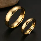 Парные вольфрамовые кольца для мужчин, женщин, мужчин, модные полированные кольца для коктейлей, золотые мужские вольфрамовые кольца 8 мм, минималистичные украшения