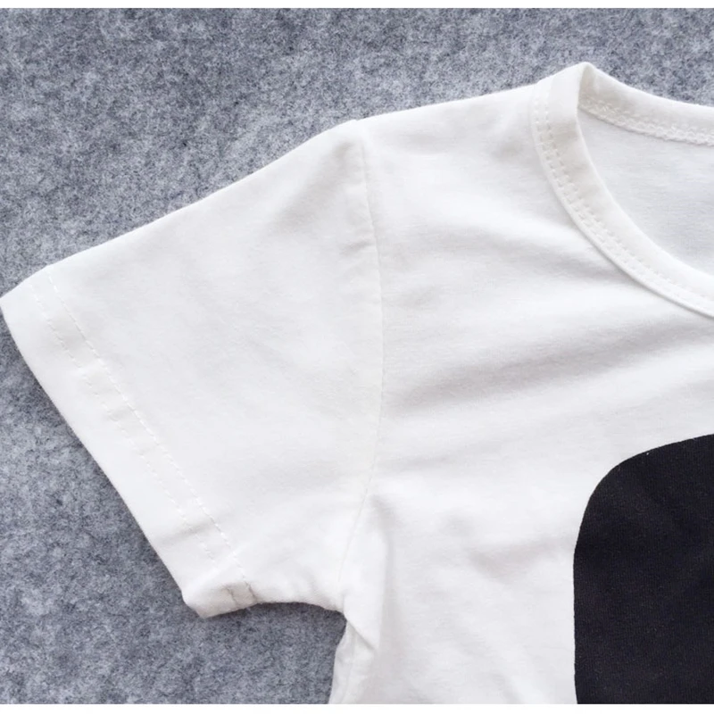 Комплекты для новорожденных футболка с короткими рукавами малышей + штаны