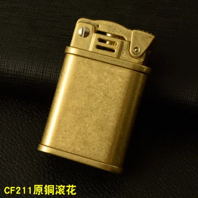 Chief винтажная ностальгическая металлическая масляная зажигалка, керосиновая жидкая зажигалка - Цвет: 1