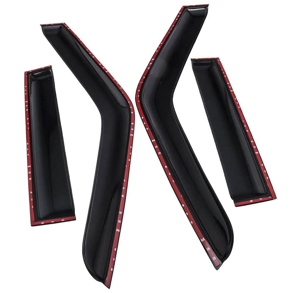 

Smoke Window Visor Rain Guard 2005-2020 for Nissan Frontier Crew Cab