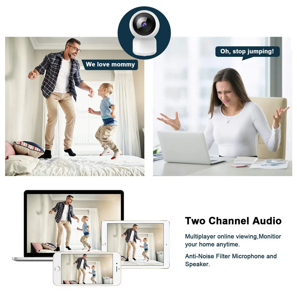 HD 720 P/1080 P Беспроводная облачная ip-камера IR с функцией ночного видения