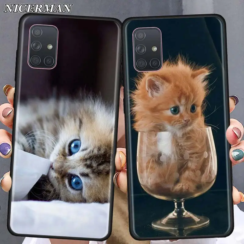 Чехол для телефона Samsung Galaxy A32 A52 A72 4G A21S A51 A71 A50 A70 A10 A20 A20E A30 A40 5G Soft Shell смешного