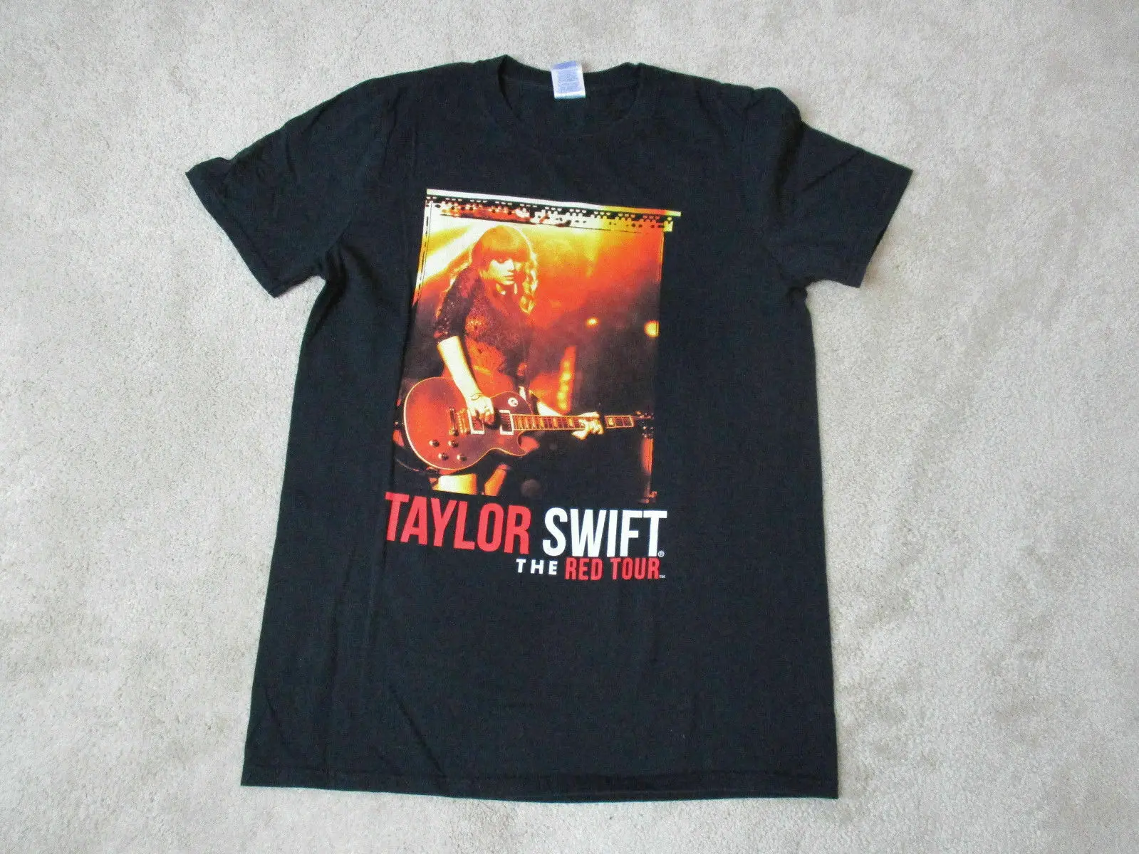 Tayler красная концертная футболка размер для взрослых маленький черный поп музыка
