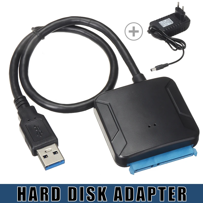 

Высокое качество кабель адаптера SATA для USB 3,0 2,5/3,5 дюймов жесткий диск SATA HDD SSD конвертер кабель для портативных ПК компьютер