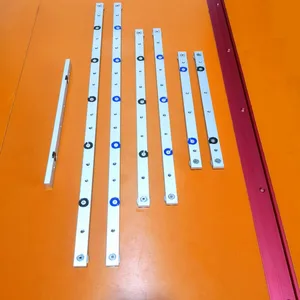 Деревообрабатывающий T-слот алюминиевый сплав, ползунок Настольная пила митры стержень; Многоразмерные хДеревообработка столярных изделий DIY Инструменты