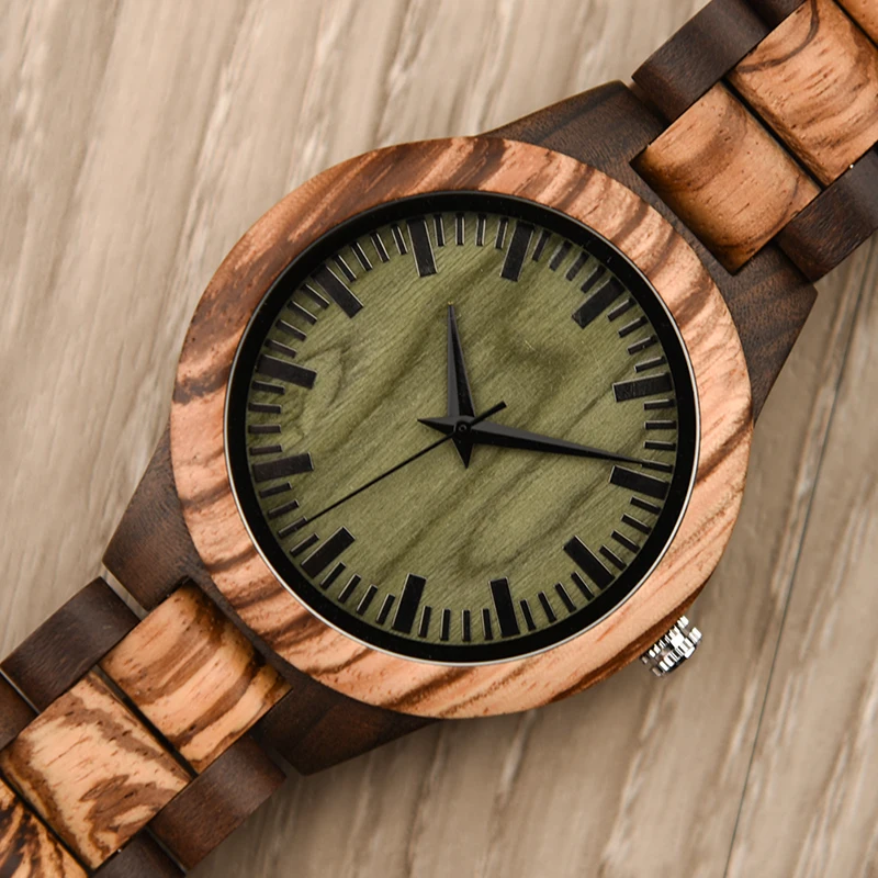 

DODO DEER часы мужские Watches for Mens Top Brand Luxury 2035 Quartz Zebra Ebony Wood Reloj Hombre Wristwatch Male in Gift Box