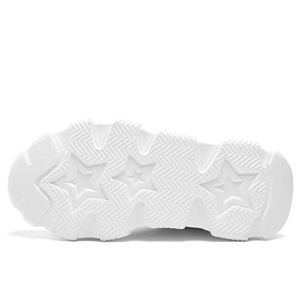 

Stylish Women Winter Casual Shoes Breathable PU Leathable Women White Sneakers Height Increasing Vulcanized ShoesLady Tenis