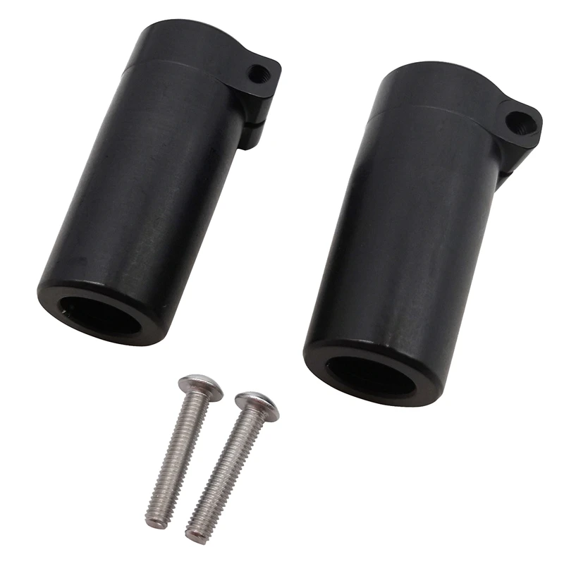 2 Pcs COOL RACING Aluminum Alloy Rear Axle Sleeve Suitable for SCX10-II 90046 CNC Metal Tail Cup | Игрушки и хобби