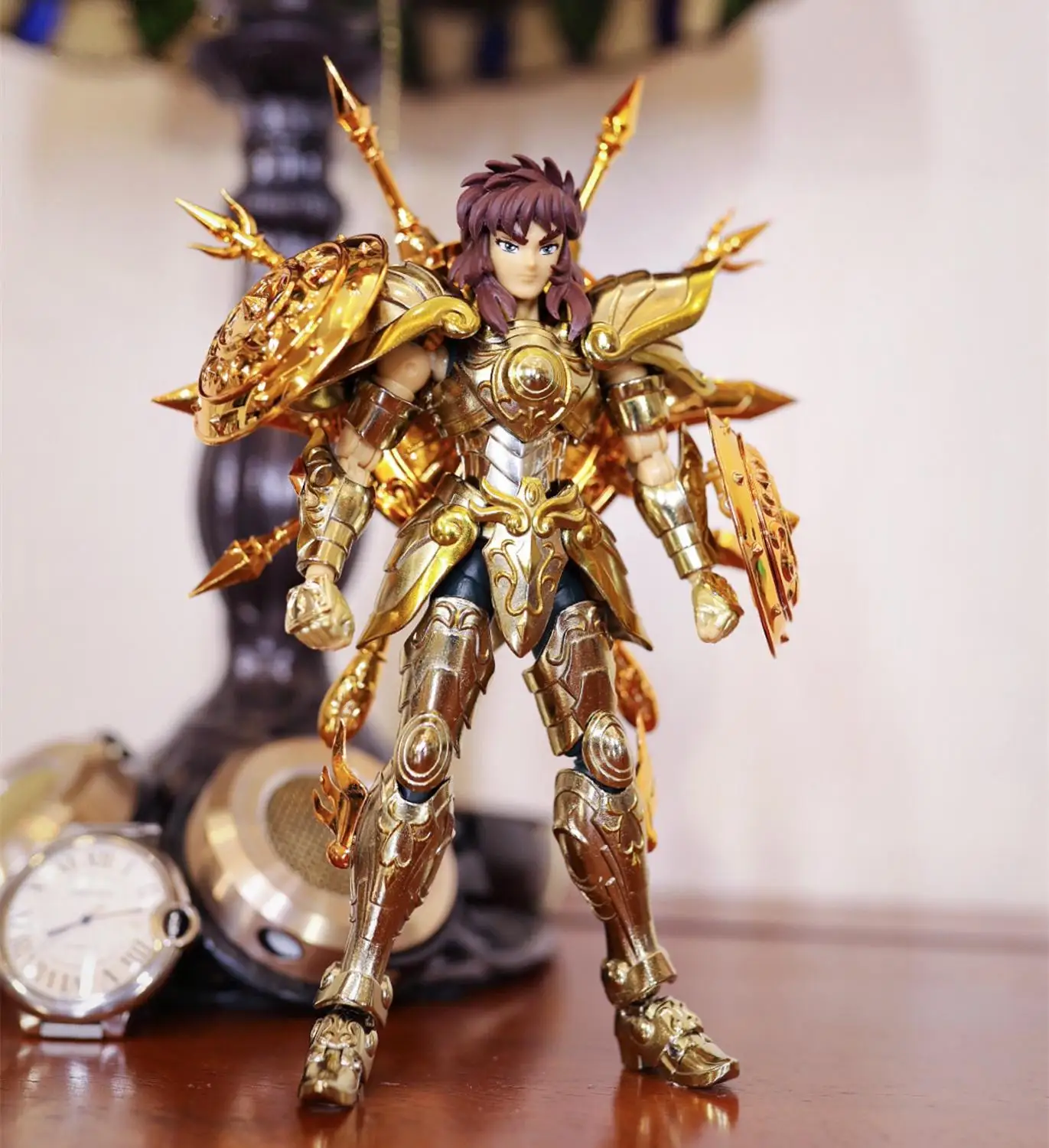 CS модель Saint Seiya Ткань Миф Soul of God SOG EX Gold Libra Dohko металлическая ткань SC014|Игровые