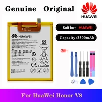 10pcslot hb376787ecw original battery for huawei honor v8 phone replacement li ion batteria with free tools 3500mah