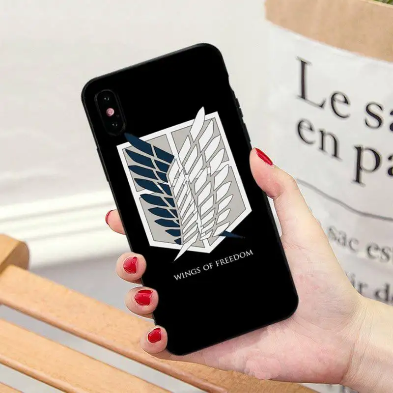 

ZFGHSHYQ Anime Attack On Titan Phone Case For HUAWEI P20 30 40 Pro Mate20 30 40Pro Honor8X 20 10i 10lite Nove3E V9 V10