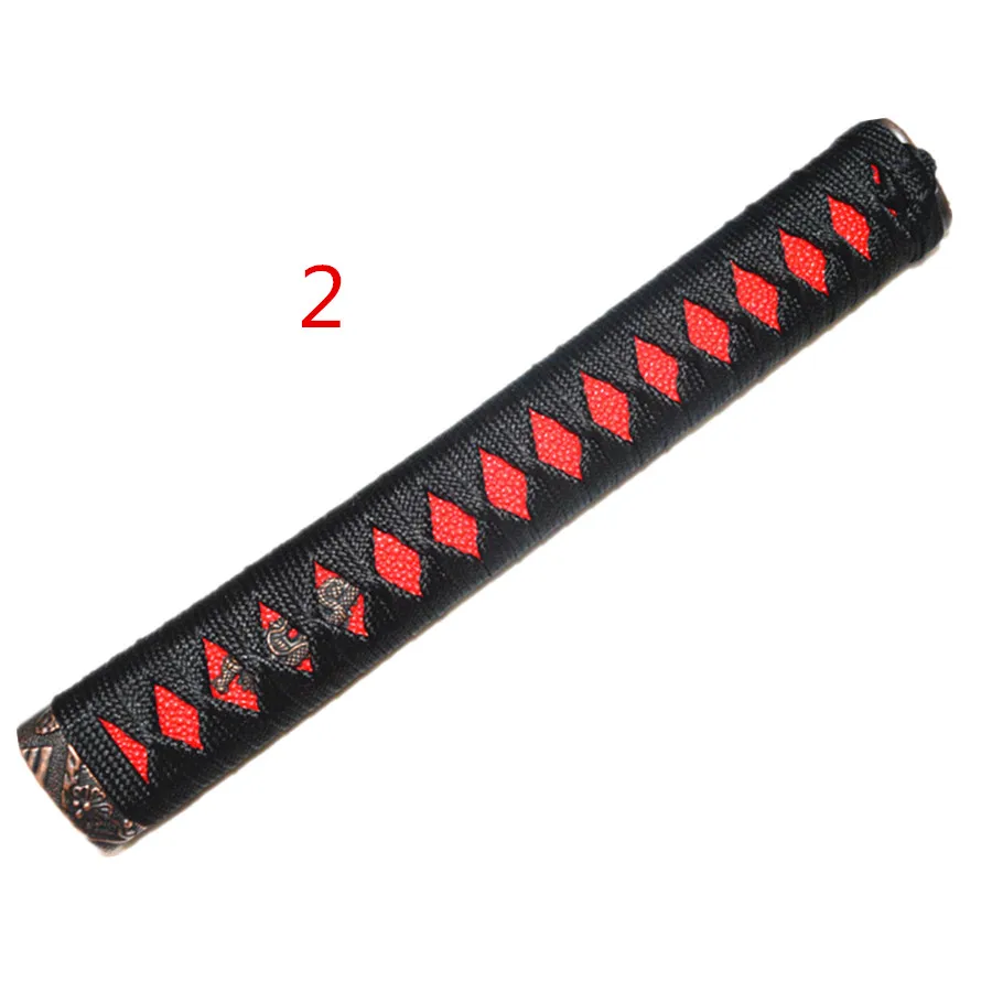 Тигровый меч для катана Wakizashi Набор Фитингов Kirsite Tsuba + Menuki Fuchi Kashira ручка хабаки Seppa