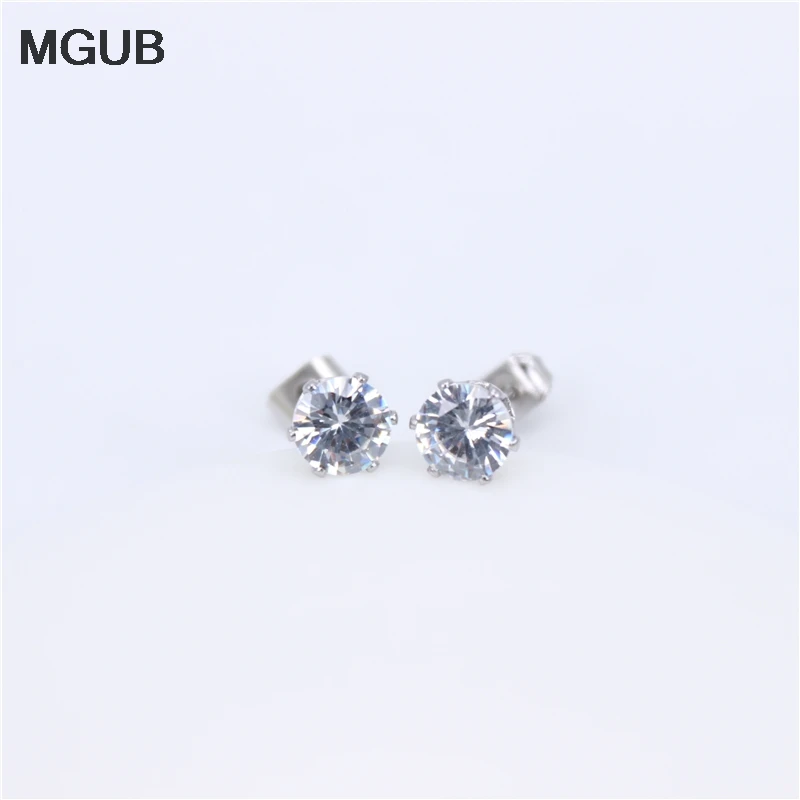 Из нержавеющей стали ювелирные изделия 12 пар/компл. серебро Цвет Диаметр с