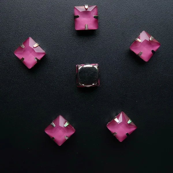 A15 Lt Amethyst Милый Серебряный металлический коготь 50 шт/п желе конфеты и AB цвета стекло кристалл 8 мм квадратной формы пришить стразы свадебное платье diy отделка - Цвет: A15 Lt Amethyst