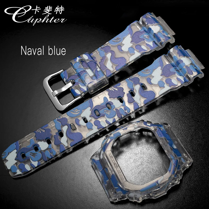 Сменный ремешок и чехол для Casio GLX/GLS/GB/GWX/G/DW 5600/5025/5030/5035/5630/5610/ часов БЕЗЕЛЬ с