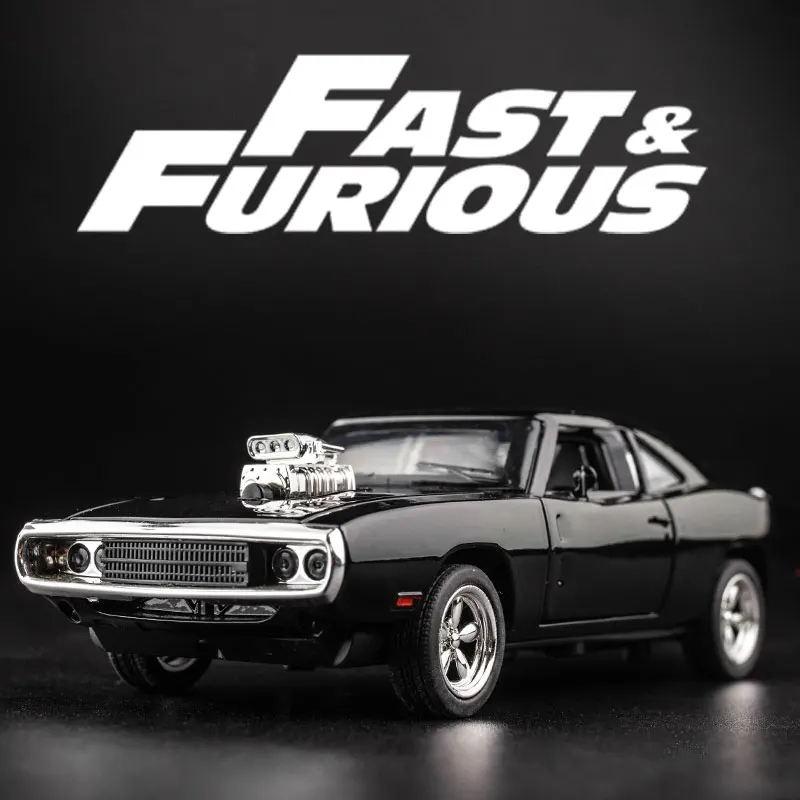 Мини автомобиль 1:32 Dodge Charger модель машины Форсаж из сплава игрушки для детей
