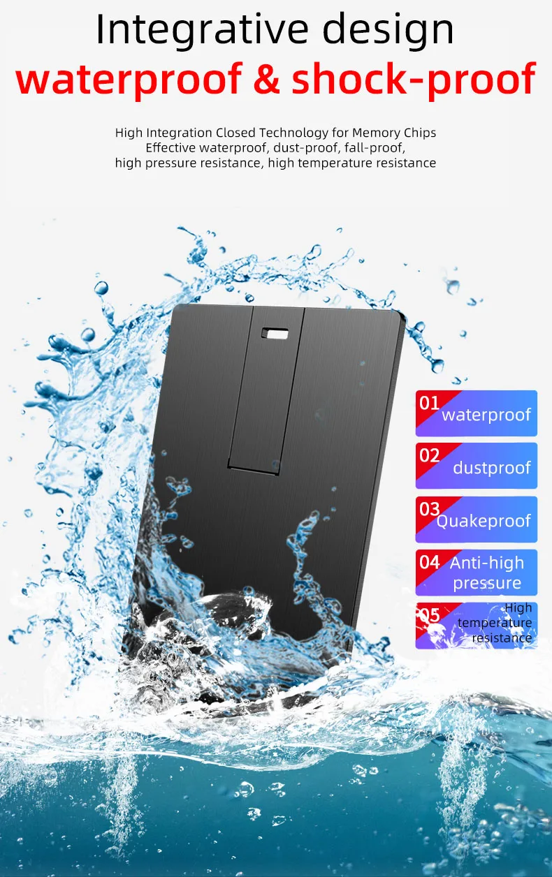 16GB 32GB 64G 128G 256 гигабайт Кредитная карта Бизнес-подарок USB флеш-накопитель USB флеш-память USB накопитель U диск