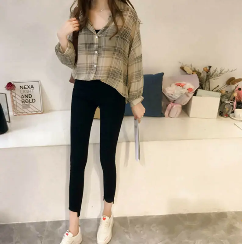 Женские брюки с высокой талией широкими штанинами Облегающий комбинезон Клубная