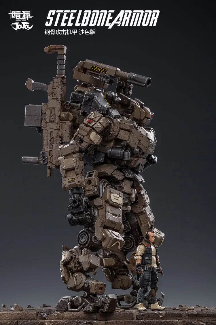 1/25 JOYTOY фигурка FSTEEL BONE ARMOR Mecha и военный солдат фигурка модель игрушки коллекция игрушек Рождественский подарок