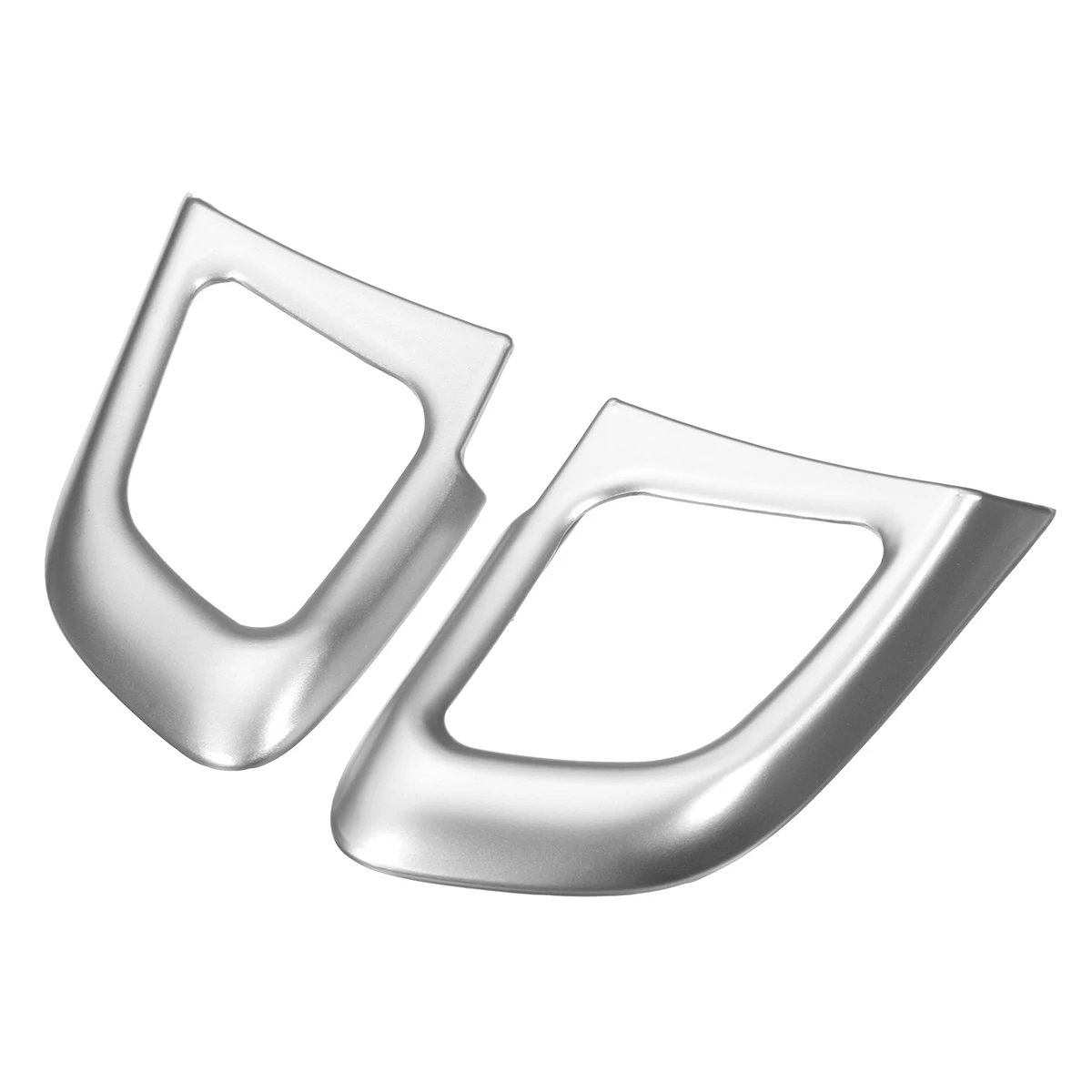 New 1Pair Car Interior Steering Wheel Button Frame Trim Cover Chrome Decoration for Range Rover Land Evoque 2012-2016 | Автомобили и