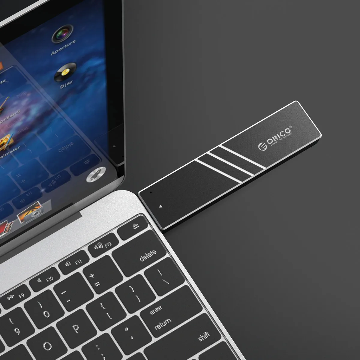 Чехол ORICO 10 Гбит/с M2 NVMe SSD с выдвижным интерфейсом type C USB3.1 UASP M.2 USB NVME корпус алюминиевый жесткий диск коробка
