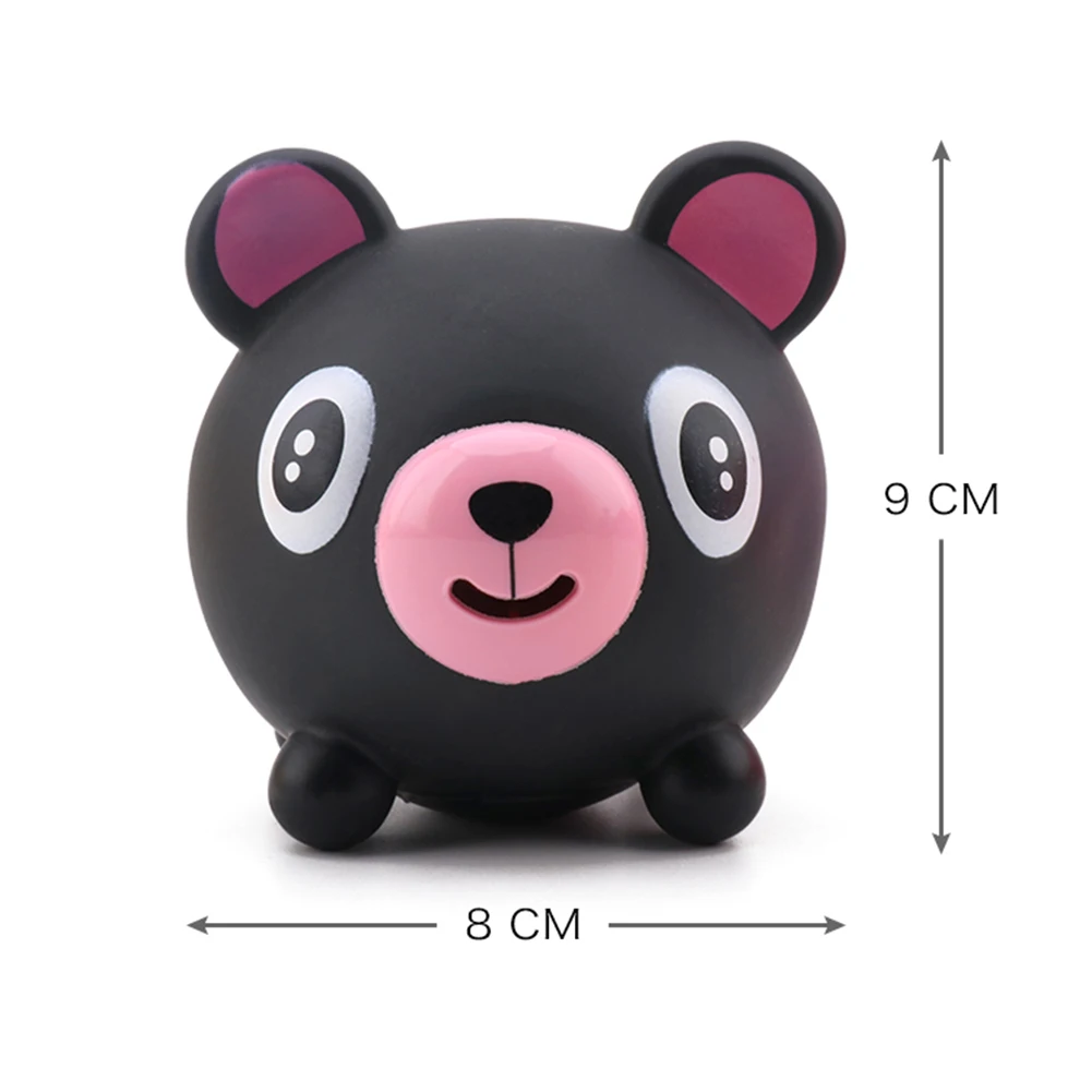 

Creative Fidget Sensory Toy Cute Animal Screaming Tongue Sticking Out Stress Reliever Toy Vocal Doll Decompression Squeeze Toy