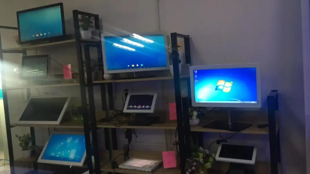 Персонализированный сенсорный ЖК дисплей AIO 15 6 17 18 19 22 24 27 28 32 38 40 43 49 дюймов|Экраны|