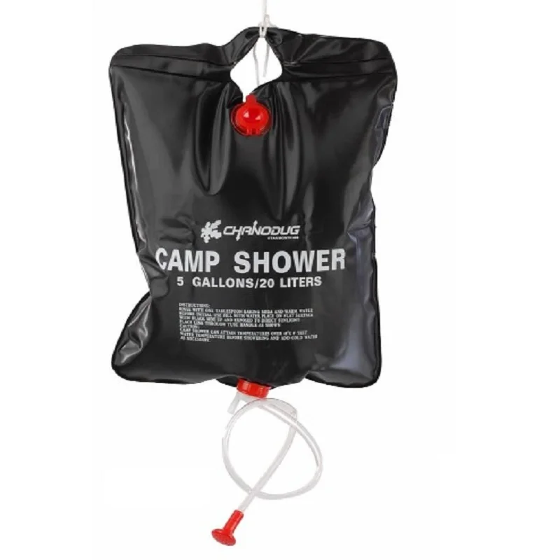 20L Открытый Кемпинг Пеший Туризм солнечной энергии с подогревом лагерь душ сумка