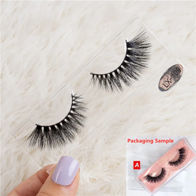 

EYELASHEART private logo Mink Lashes Fluffy Soft Wispy Volume Natural long Cross False Eyelashes Eye Lashes Reusable Eyelash