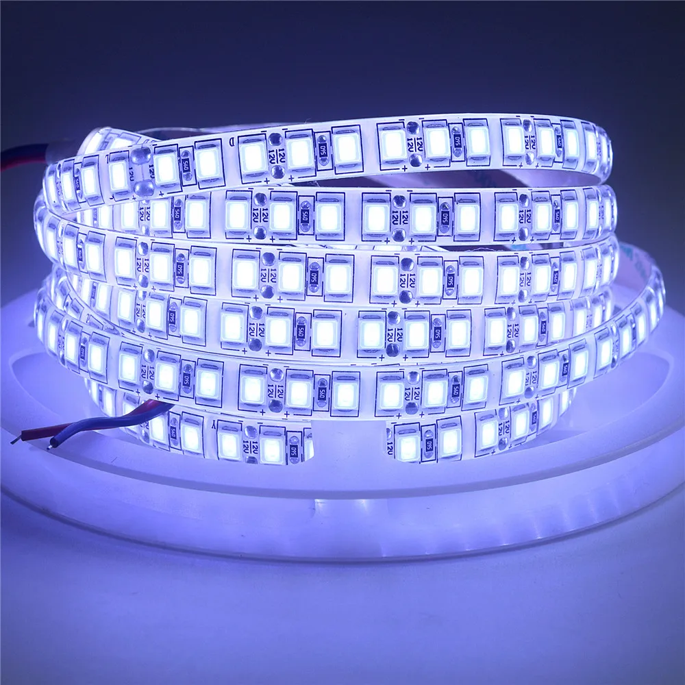 Светодиодная лента ASMT 5 м 12 В RGB водонепроницаемая Диодная SMD 5054 5050 гибкая