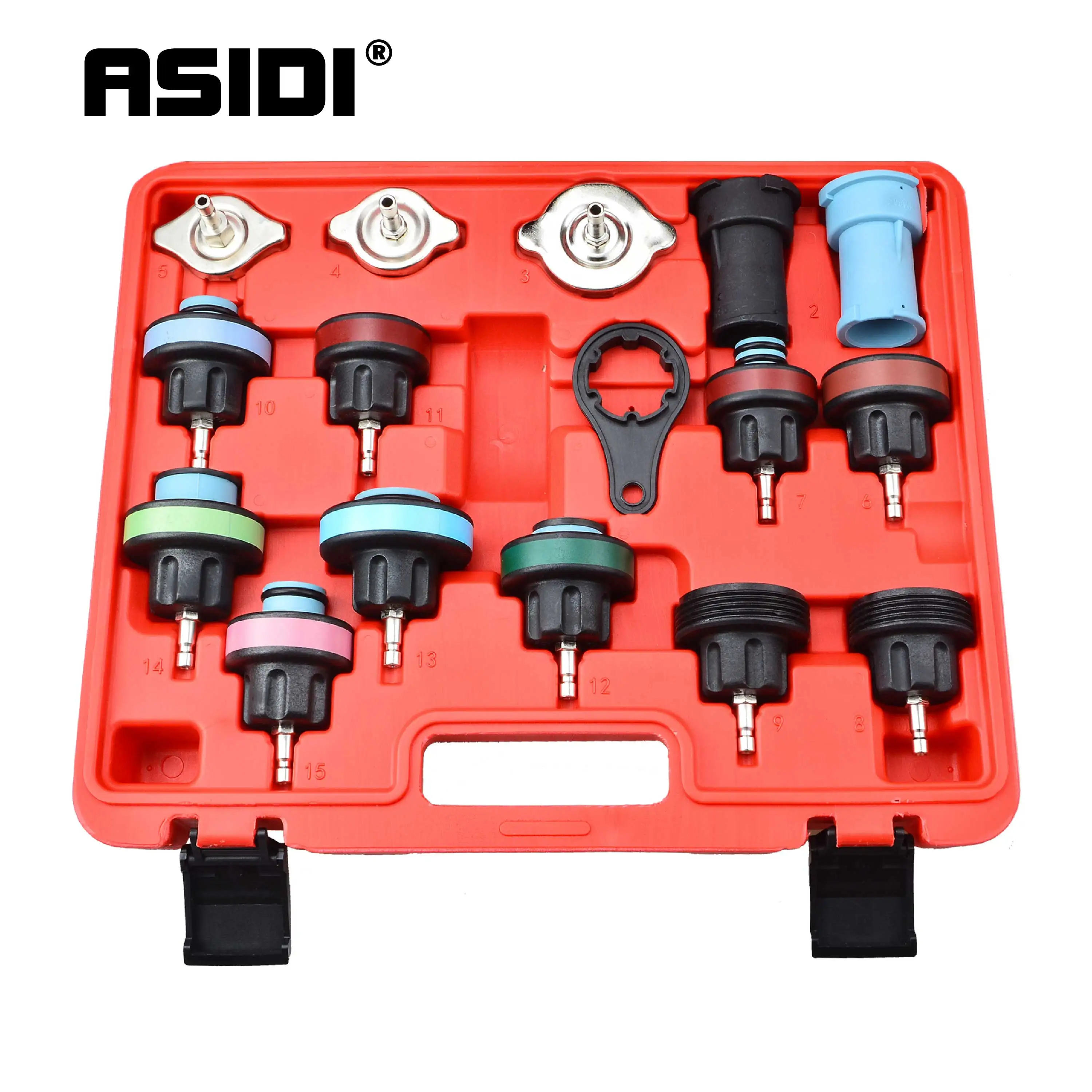 18 шт. Универсальный Радиатор Тестер давления комплект Автомобильный резервуар