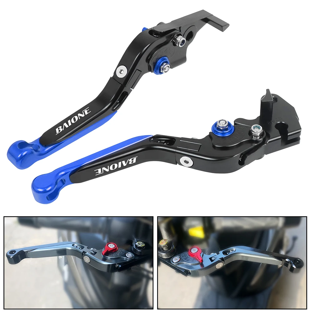 

CNC Aluminum Folding Brake Clutch Levers Adjustable Extendable HandleBar For YAMAHA FZ8 FZ-8 2011-2015 2012 2013 2014
