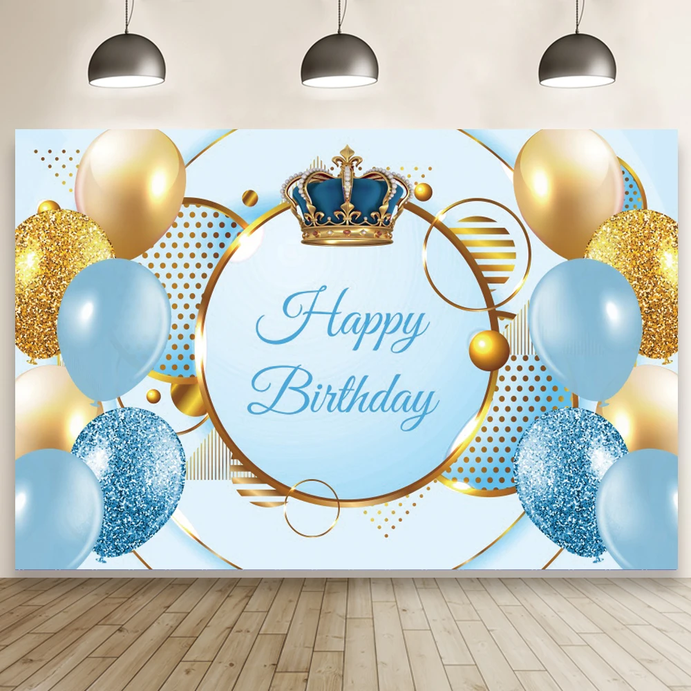 Виниловый фон для фотографирования новорожденных с изображением королевской