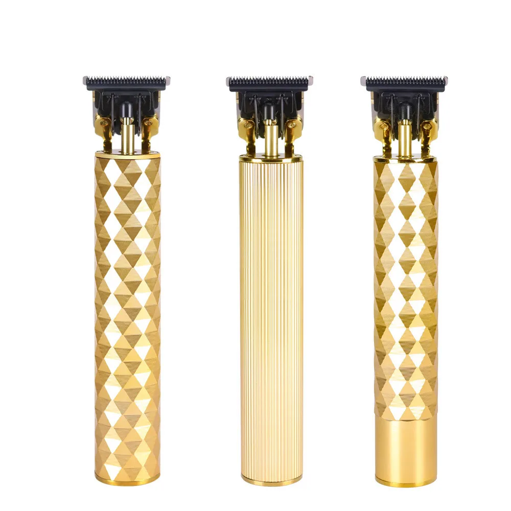 Электрическая машинка для стрижки волос резак роскошные золотые мужские кромки
