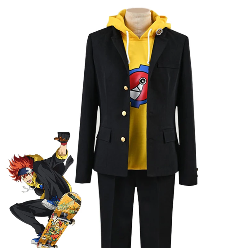 

Японское аниме SK8 Бесконечность Kyan Reki косплей школьная форма костюмы пальто брюки толстовки комплект