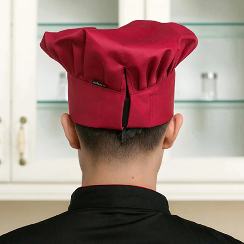 Профессиональная эластичная Регулируемая Мужская кепка кухонная Кепка для