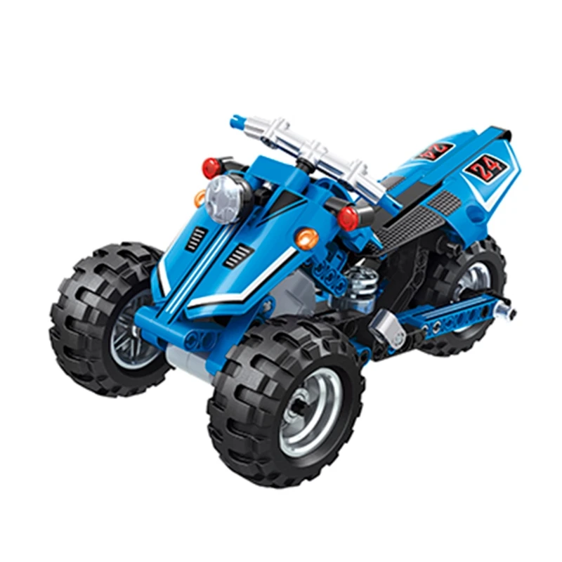 

Creative Assembly Motorcycle Particles , Education Science Experiment Construction Toy for Kids and Autobike Lovers