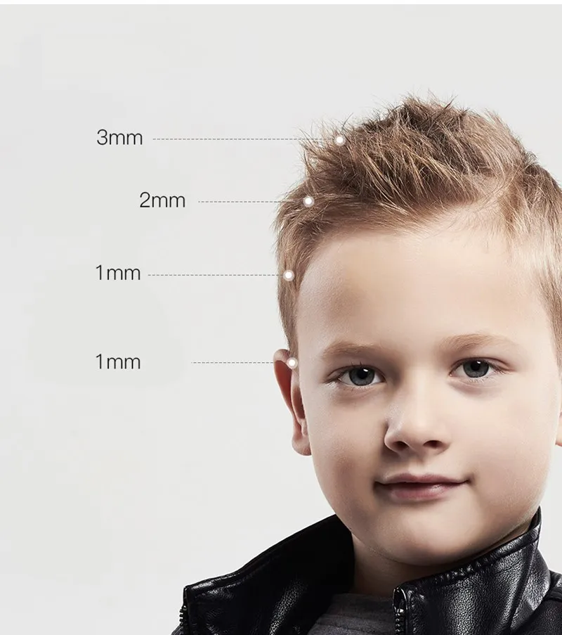 Машинка для стрижки волос младенцев Электрический мини триммер Тихая USB