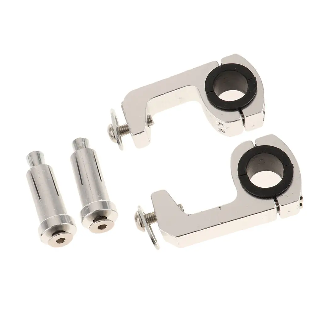 

Silver Handle Fat Bar Hand Guard Bracket 22mm/28mm Mount Kit For Dirt Bike