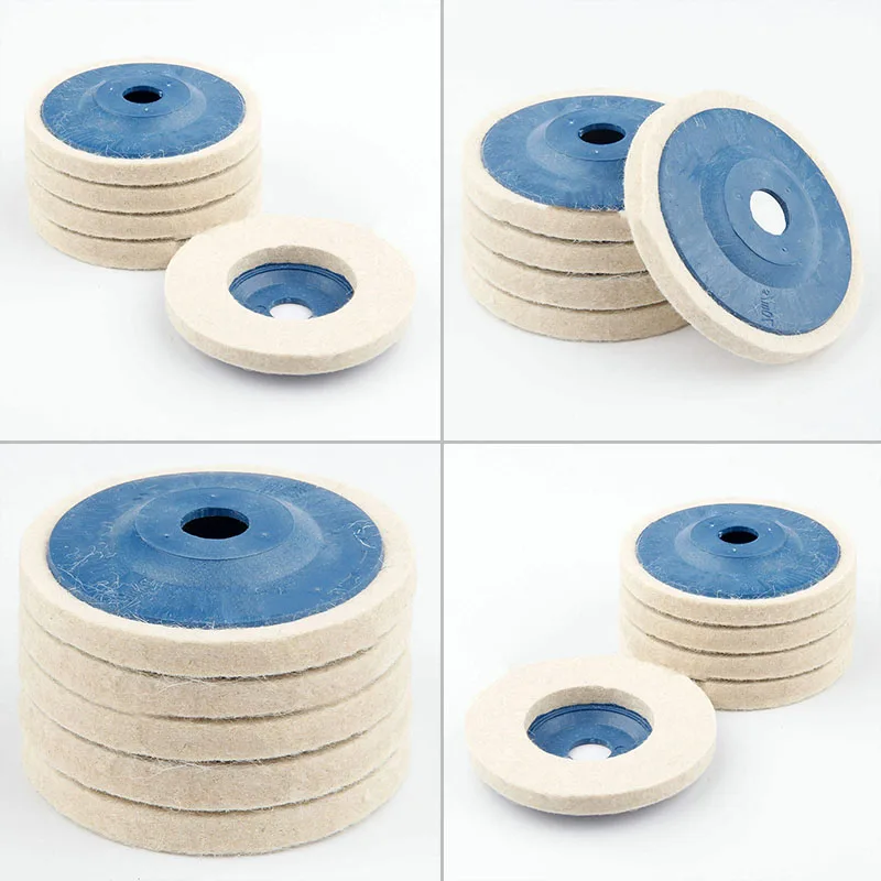 

5pcs 4 Inch Grinding Discs Wheel Round Buffing Pad Polishing Cleaning Tool Kit